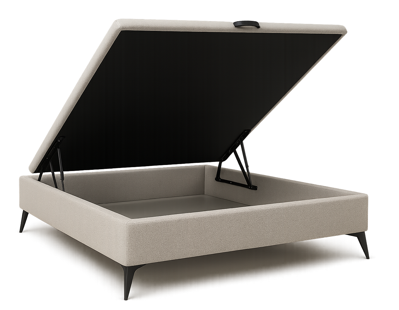 CANAPÉ TAPIZADO CON PATAS