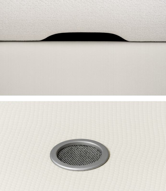 CANAPÉ TAPIZADO POLIPIEL