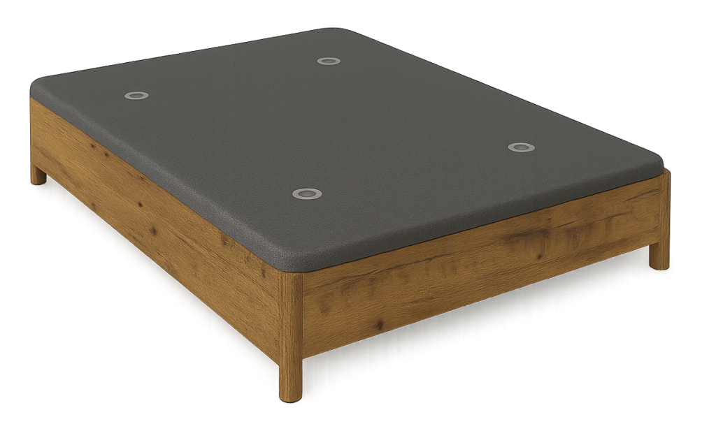 CANAPÉ CON PATAS ROBLE