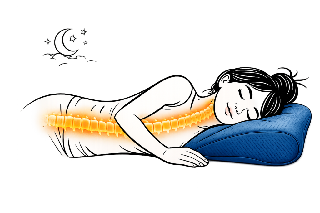 ALMOHADA ERGONÓMICA CERVICAL