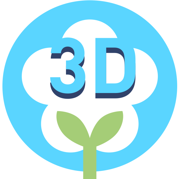 Tejido 3D algodón orgánico