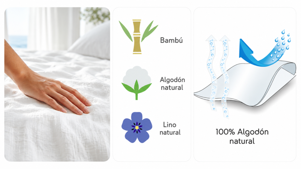 Prepara tu cama para combatir el calor