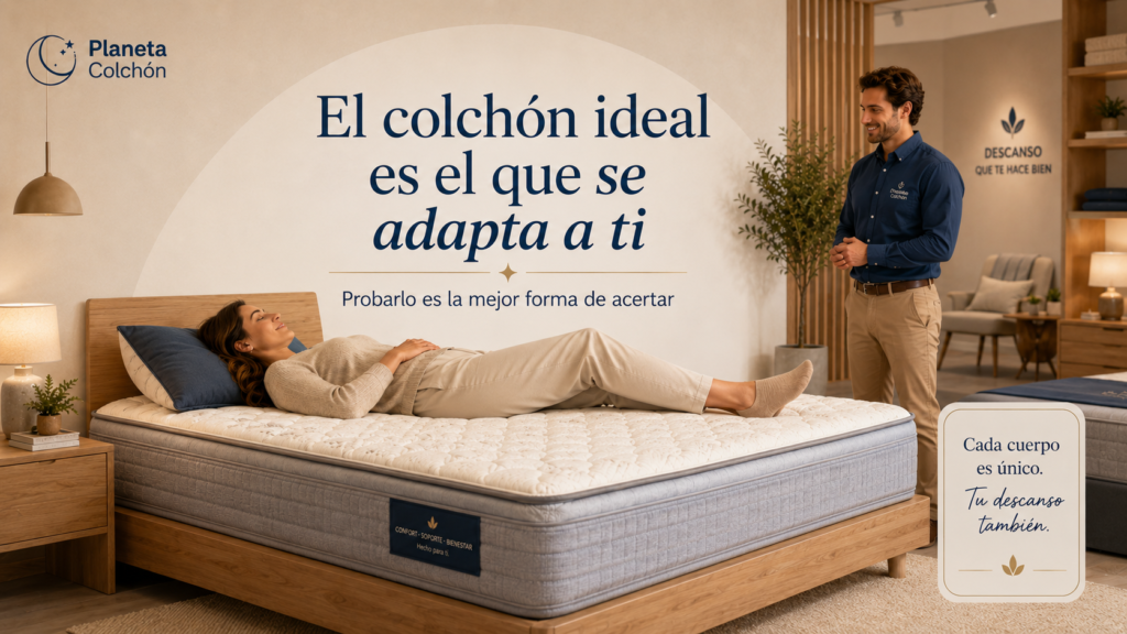 Cada cuerpo descansa de una manera diferente.