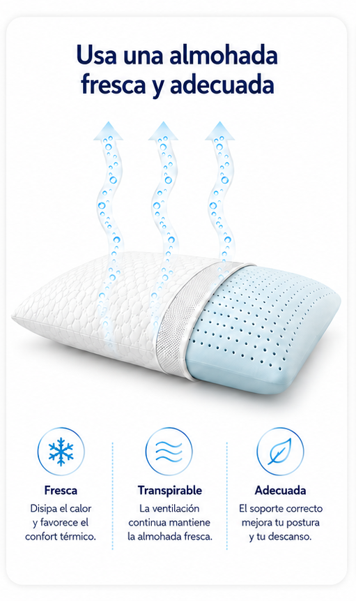 ALMOHADA FRIO&CALOR - PLANETA COLCHON
