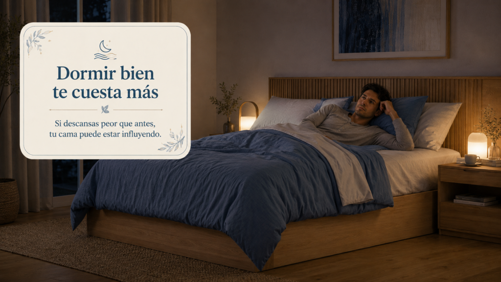 Ya no descansas como antes