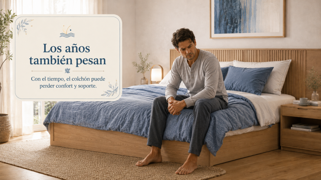 Tu colchón tiene demasiados años