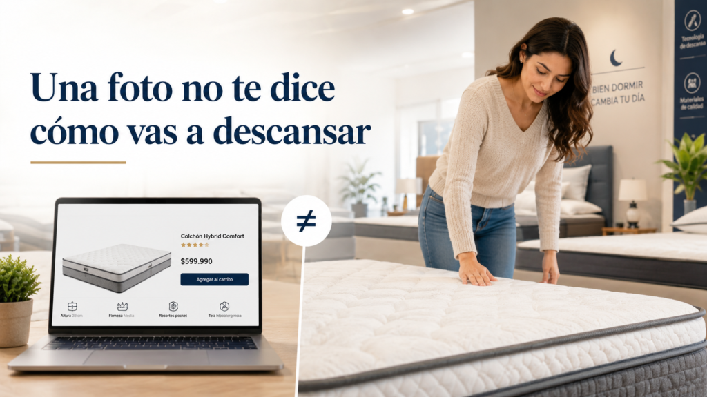 La comodidad no se puede valorar solo con una foto